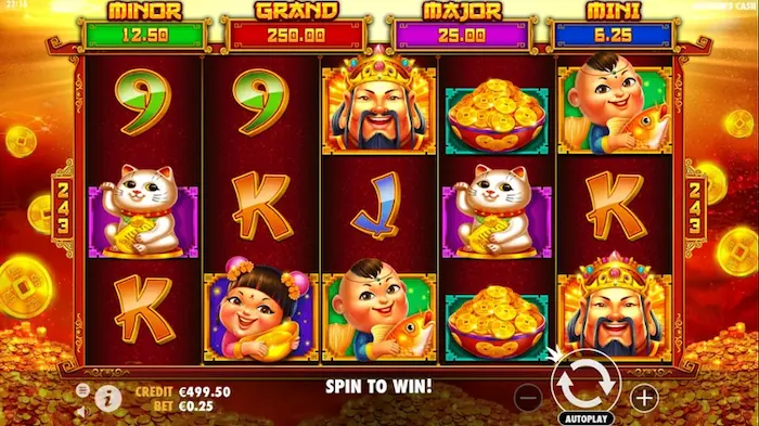 Caishen cash: Asian-style slot game