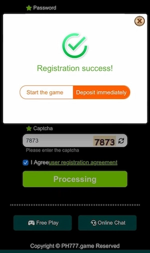 click "register now"